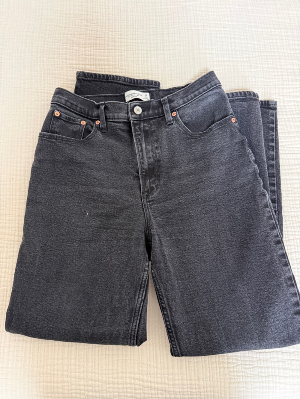 Abercrombie & Fitch High-Rise Black Women's Jeans